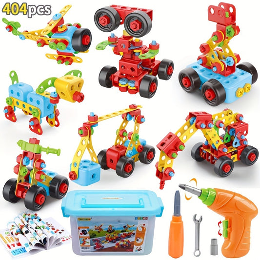 404 PCS Creative Construction Engineering Learning Set