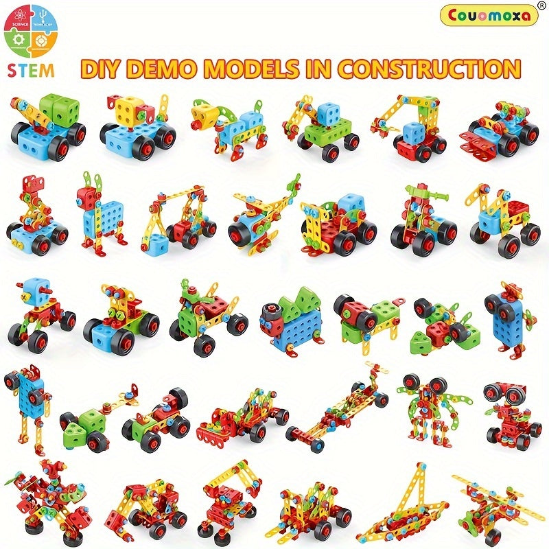 404 PCS Creative Construction Engineering Learning Set