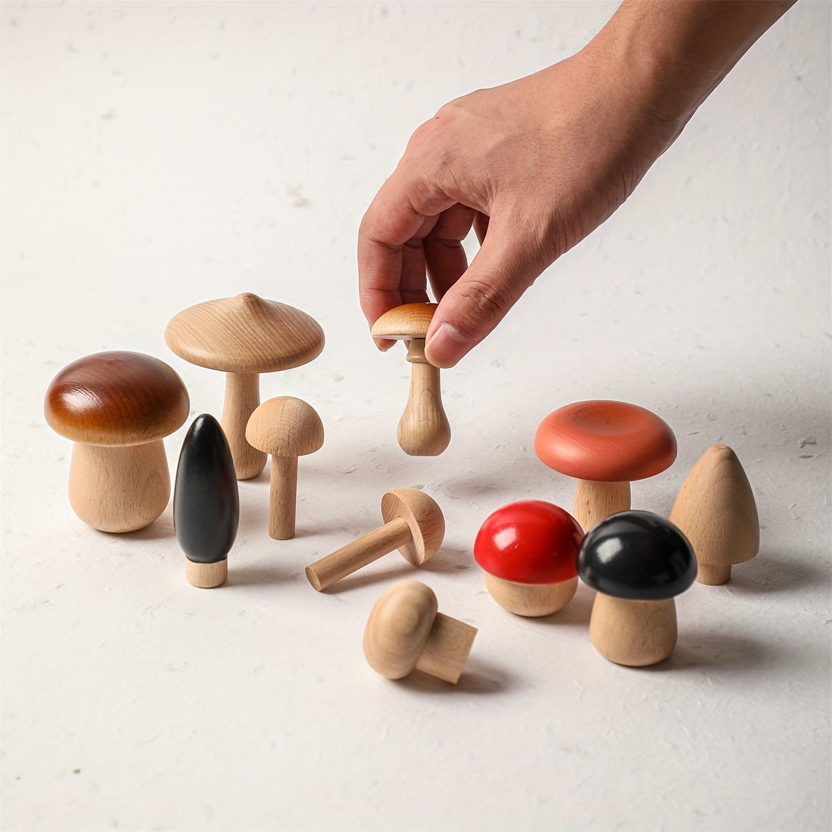 11 PCS Mini Mushroom Kit Craft Set