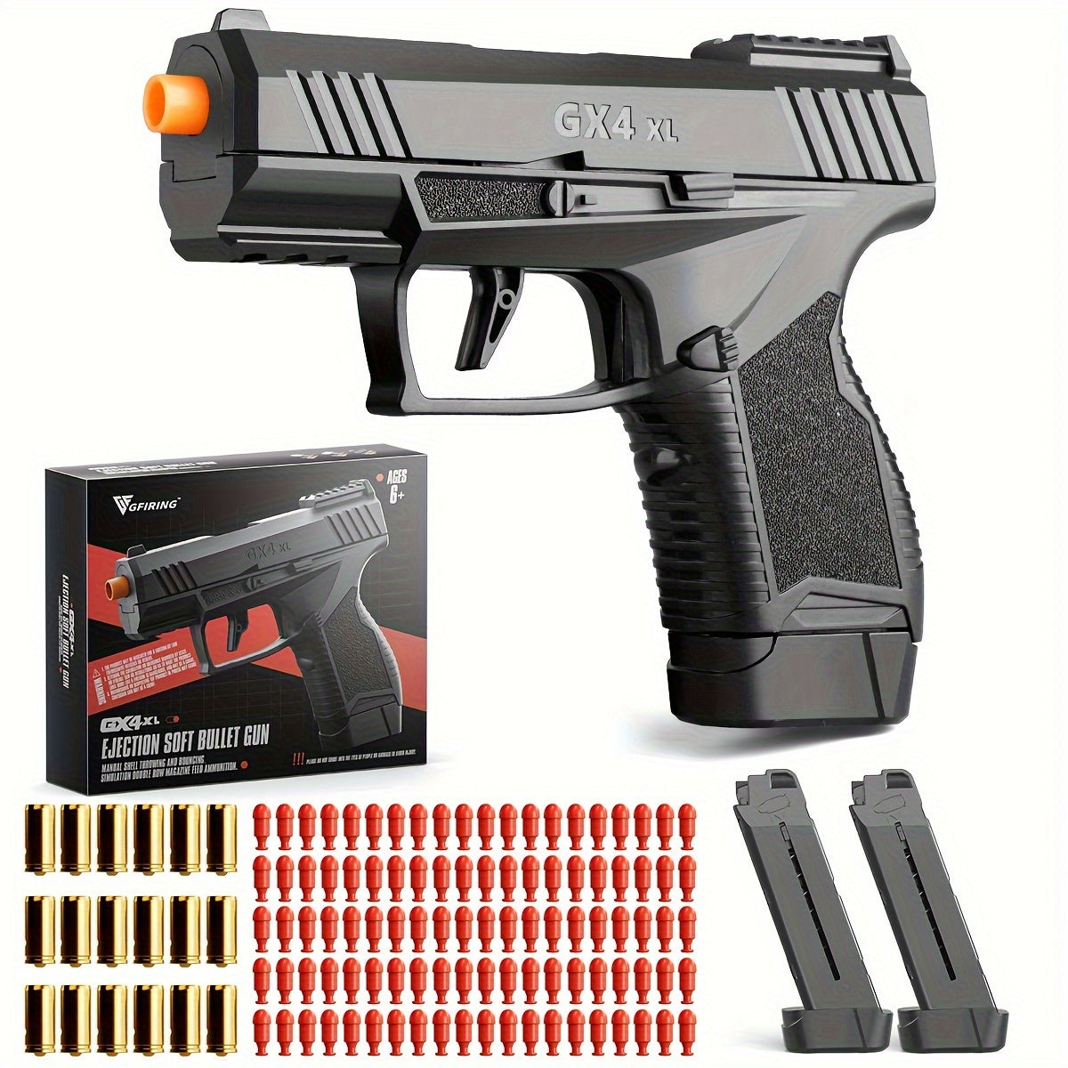 GX4 Soft Bullet Gun Toy Pistol