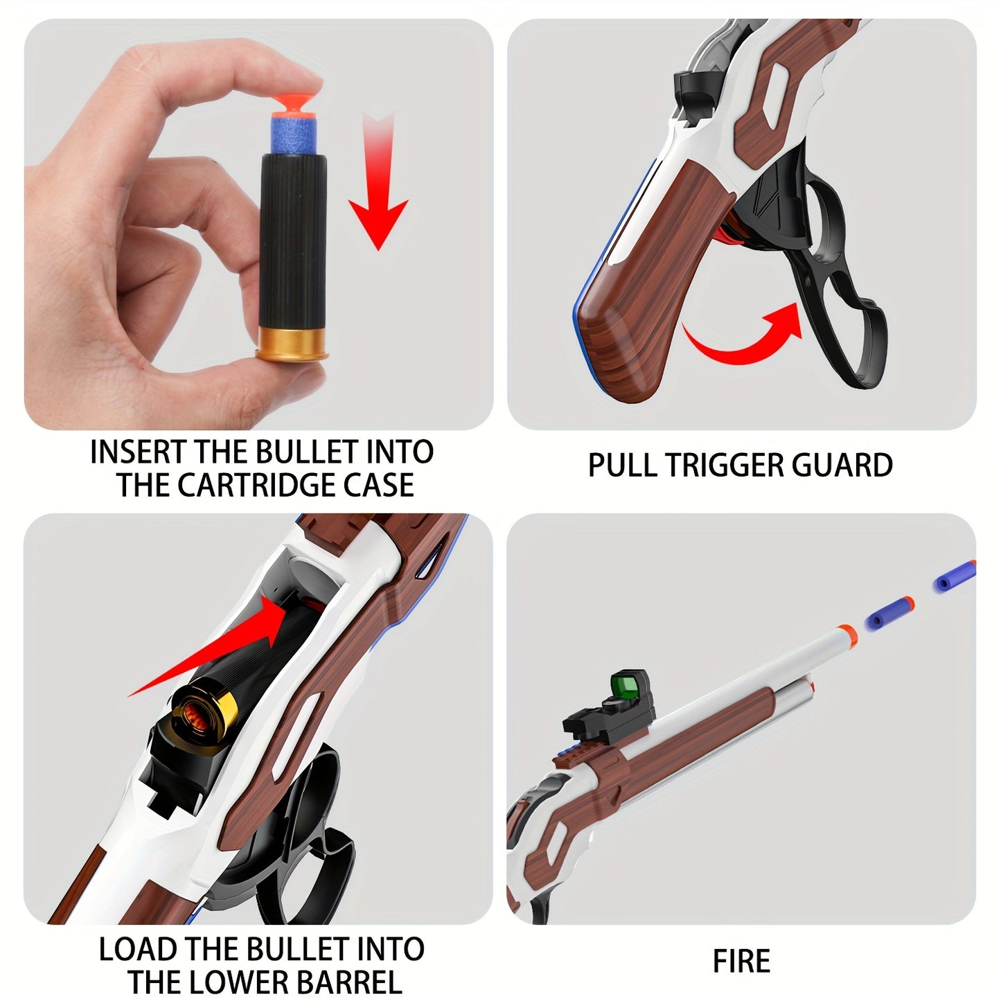 Toy Soft Blasters Shell Ejecting